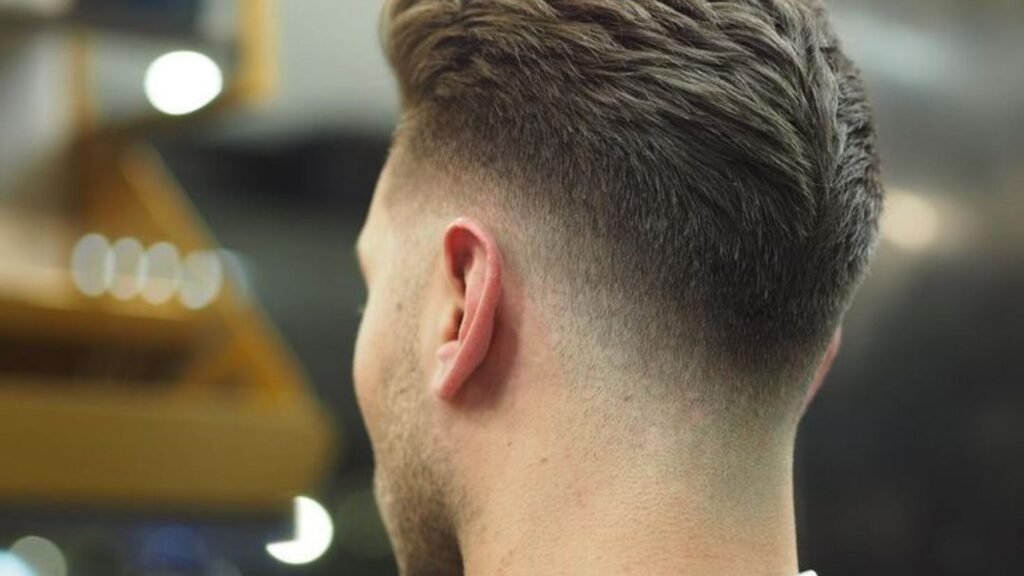 low taper fade haircut