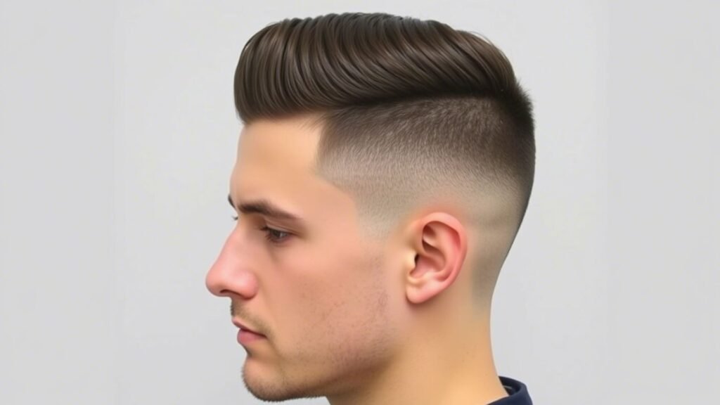 low taper fade haircut