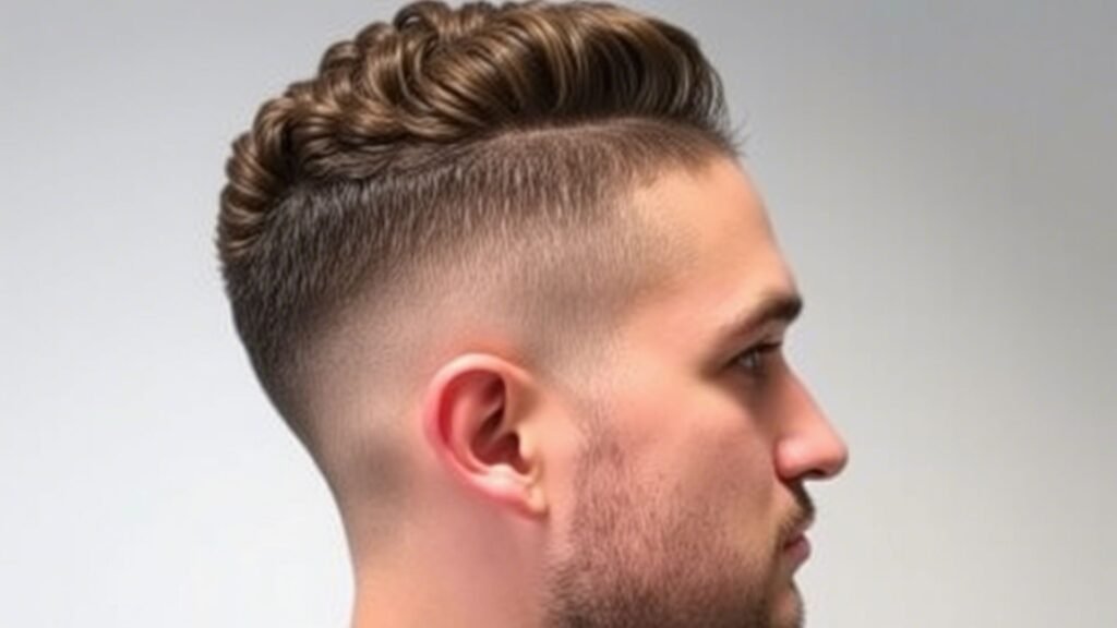 low taper fade haircut