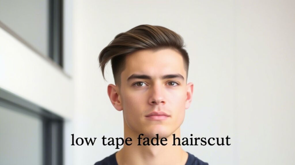 low taper fade haircut