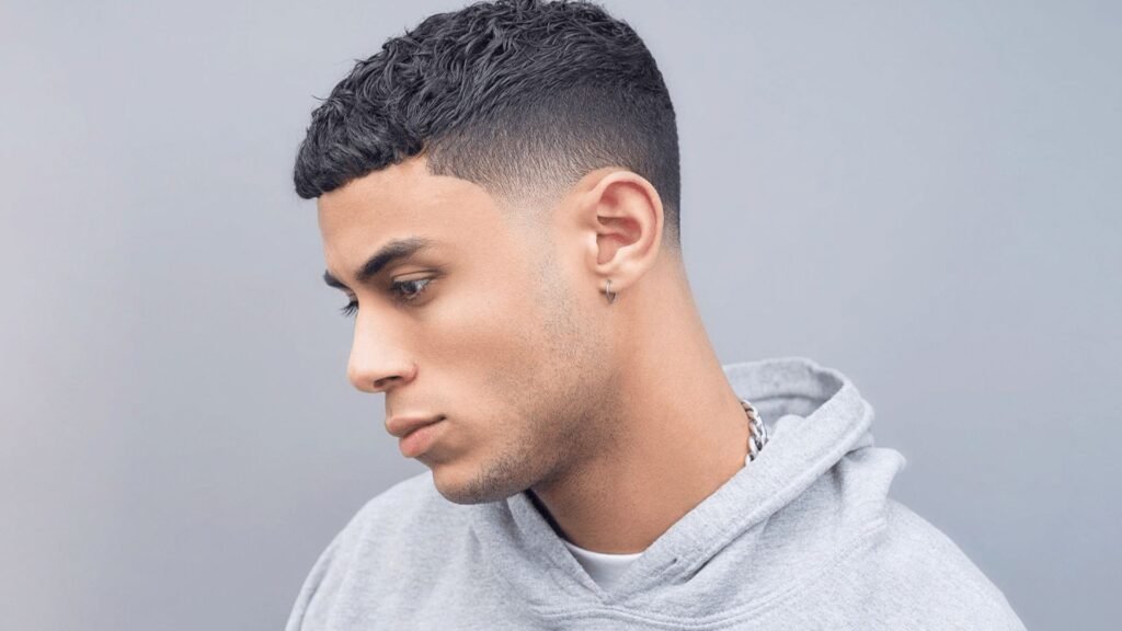 low taper fade haircut