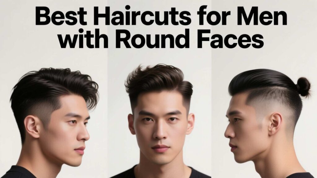 haircuts for men with round faces