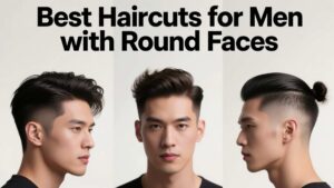 haircuts for men with round faces