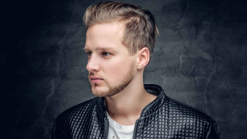 haircuts for men with big foreheads