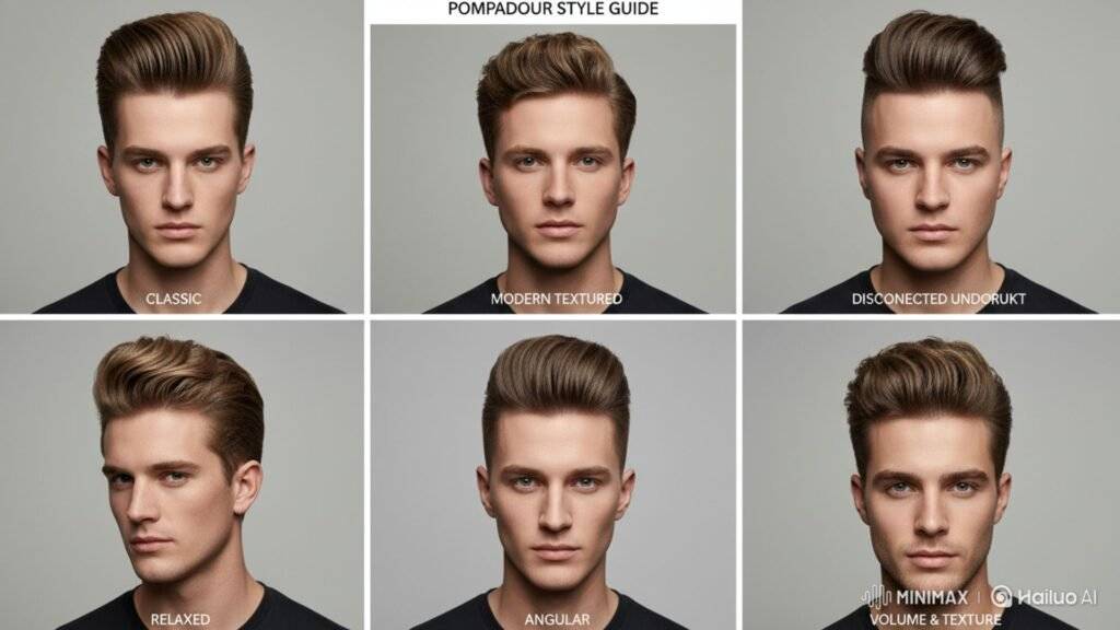 Pompadour Hairstyle Men
