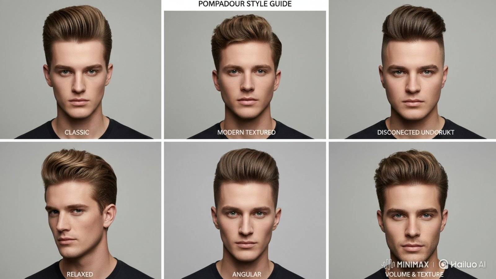 Pompadour Hairstyle Men