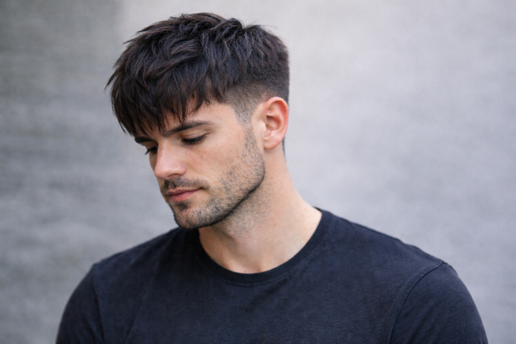 fringe haircut men